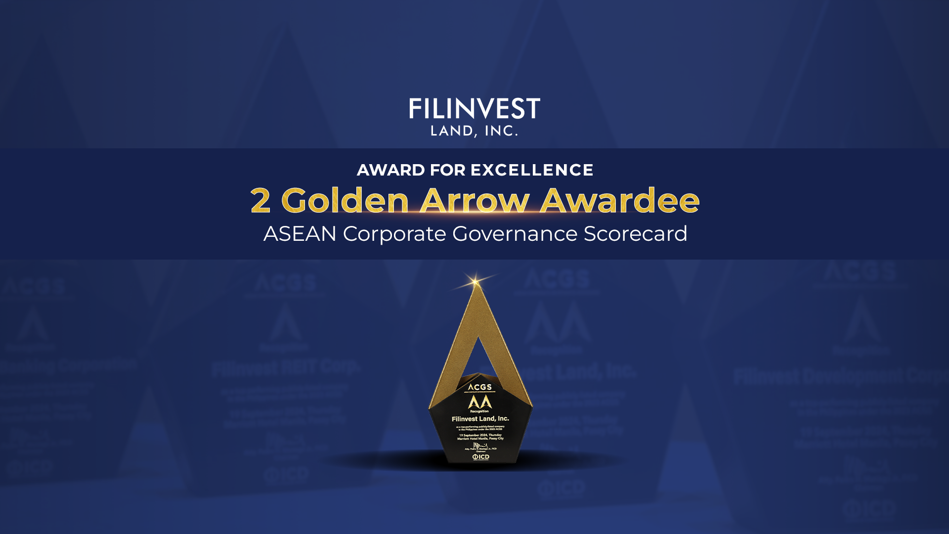 Filinvest-Golden-Arrow-Award-Third-Consecutive-Year