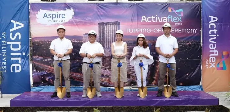 Filinvest Tops Off Activa Flex Tower in Quezon City