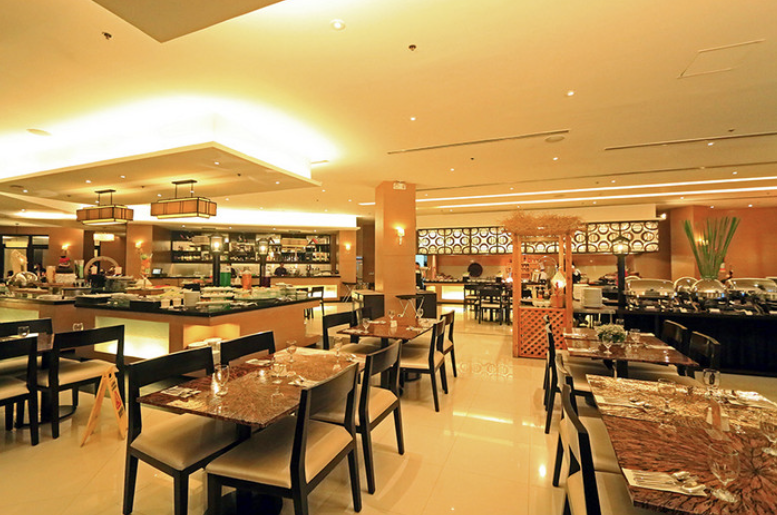 Fine dining restaurant inside Grand Cenia Residences