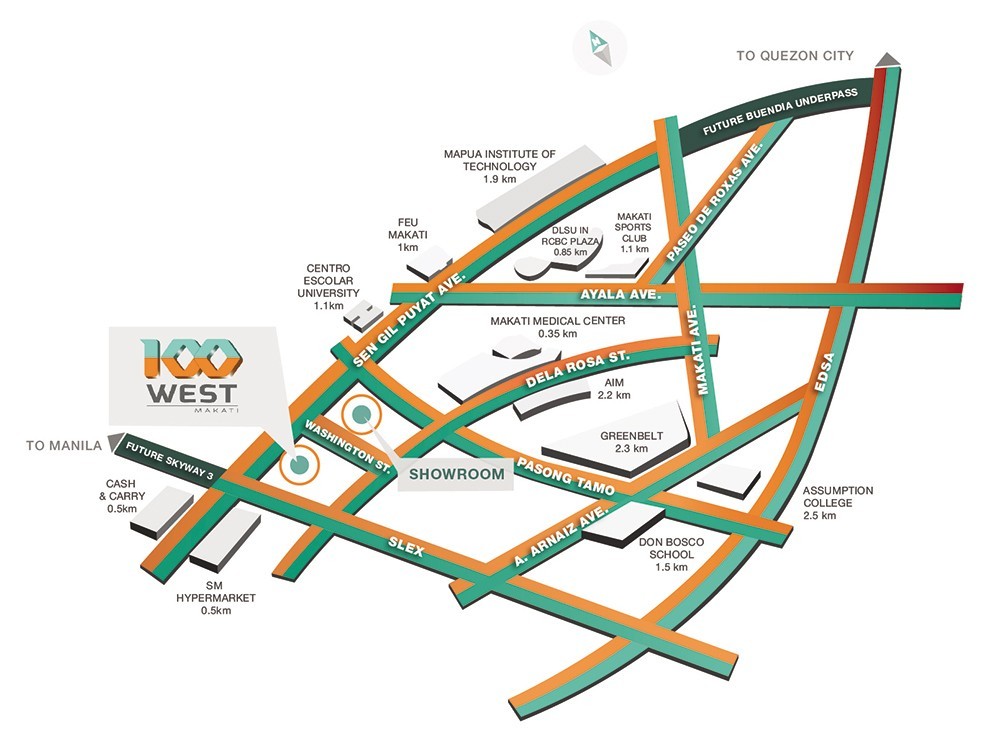 100-West-Vicinity-Map