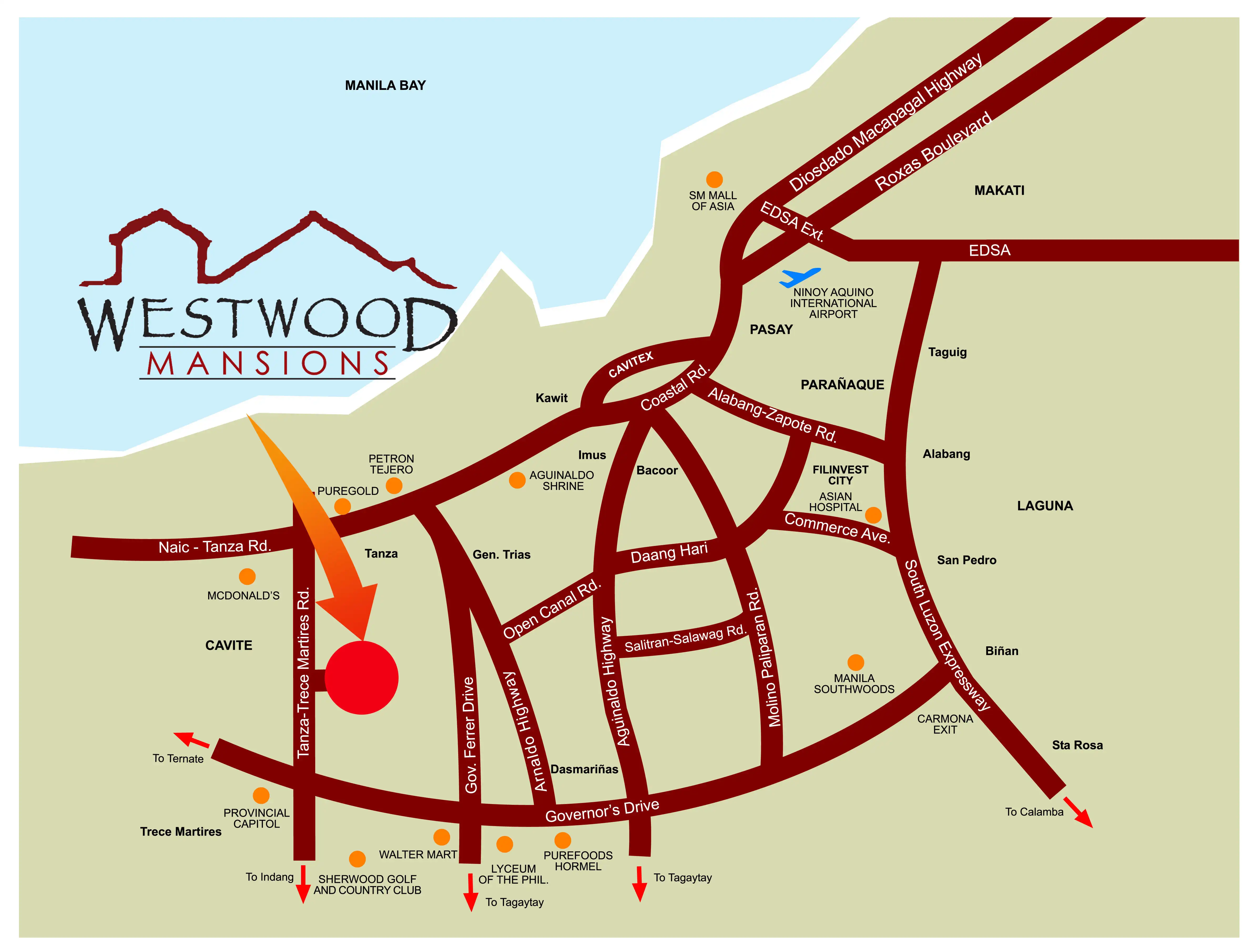 Westwood-Mansions-Vicinity-Map