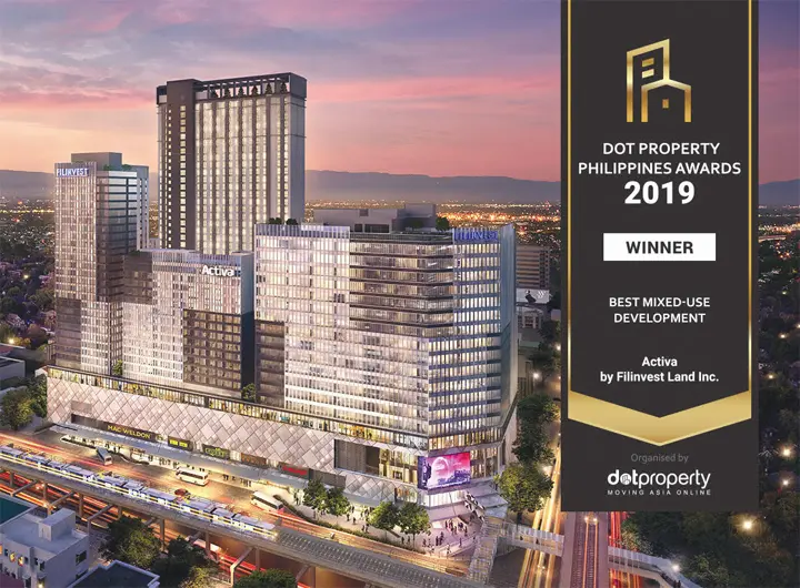 Filinvest Activa Named Dot Property’s Best Mixed-Use Development